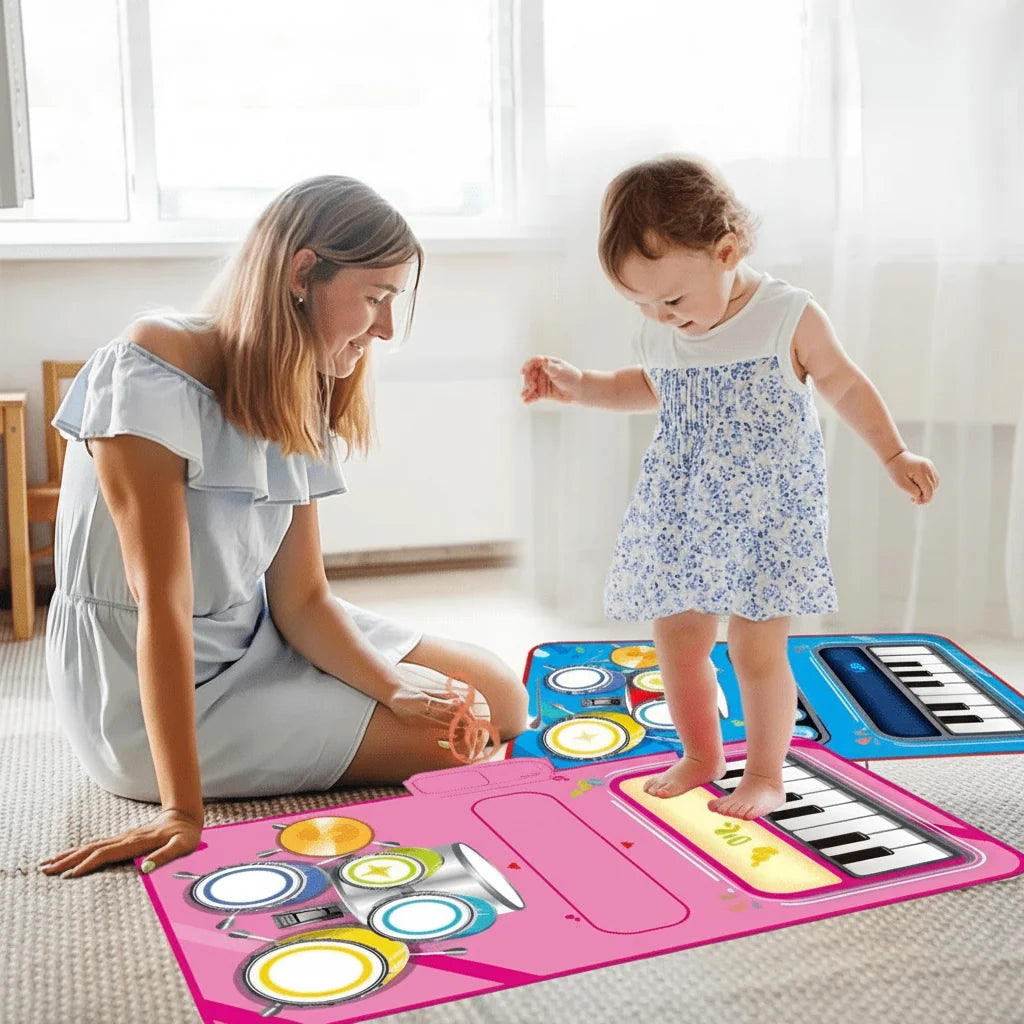 Children’s Musical Mat Five Instruments Adjustable Volume Non-Slip