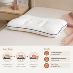 Children’s Pillow Memory Foam Ergonomic Neck Support & Breathable Surface