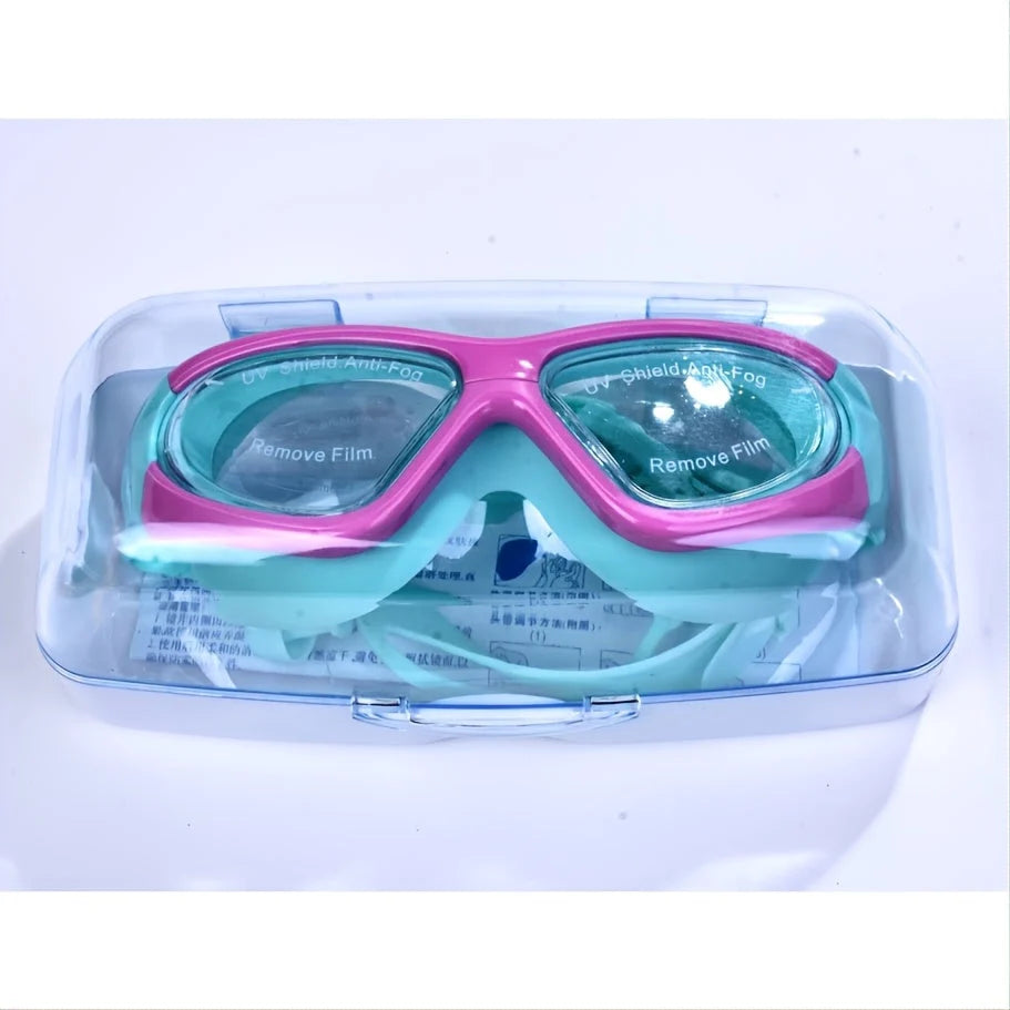 Children's Swimming Goggles Anti-Fog & UV Protection Leak-Proof Silicone