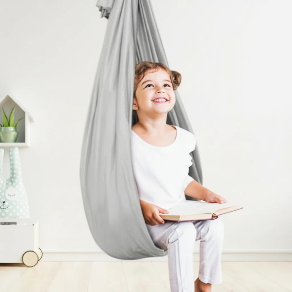 Children's Therapy Swing Stretch Cotton Blend Machine Washable 220 lb Capacity