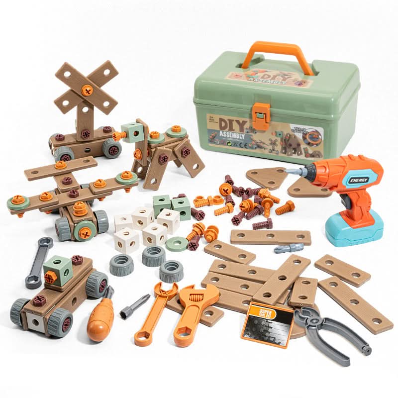 Children’s Tool Set Pretend-Play Building Tools ABS Plastic