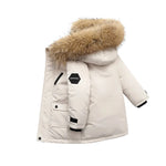 Children’s Winter Coat Thick Padded Fur Trim