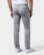 Chino Trousers Slim Fit Tapered Leg Light Stretch Fabric