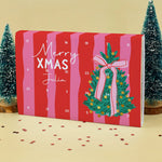 Chocolate Advent Calendar Personalized Name 24 Pre-Filled Chocolates