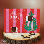 Chocolate Advent Calendar Personalized Name 24 Pre-Filled Chocolates
