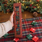 Christmas Advent Calendar 24 Miniature Book Ornaments Reusable