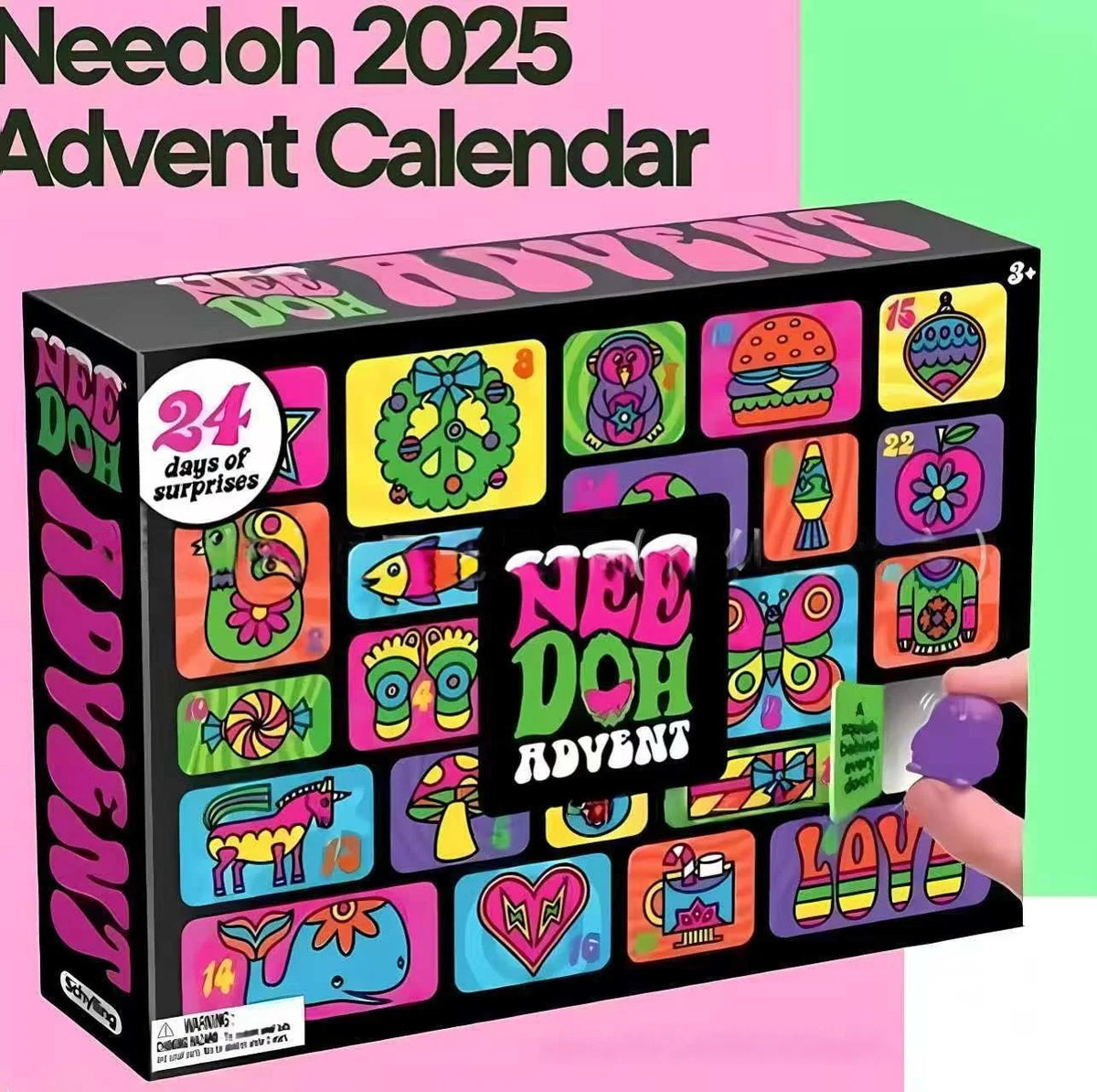 Christmas Advent Calendar 24 Toy Surprises From Resin Figures