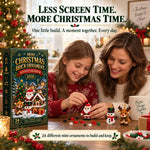 Christmas Advent Calendar Mini Brick Ornaments Set of 24