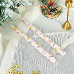 Christmas Candle Festive Motifs & Assorted Colors