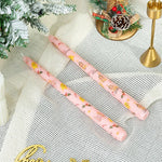 Christmas Candle Festive Motifs & Assorted Colors