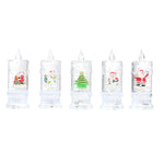 Christmas Candle Figurine Warm LED Battery-Free