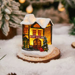 Christmas Decoration Figure LED-Lit Weatherproof Polyresin