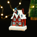 Christmas Decoration Figure LED-Lit Weatherproof Polyresin