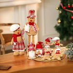 Christmas Decoration Plush Gingerbread No Assembly