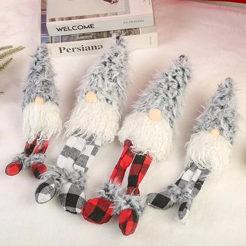 Christmas Doll Handmade Plush Tall Hat