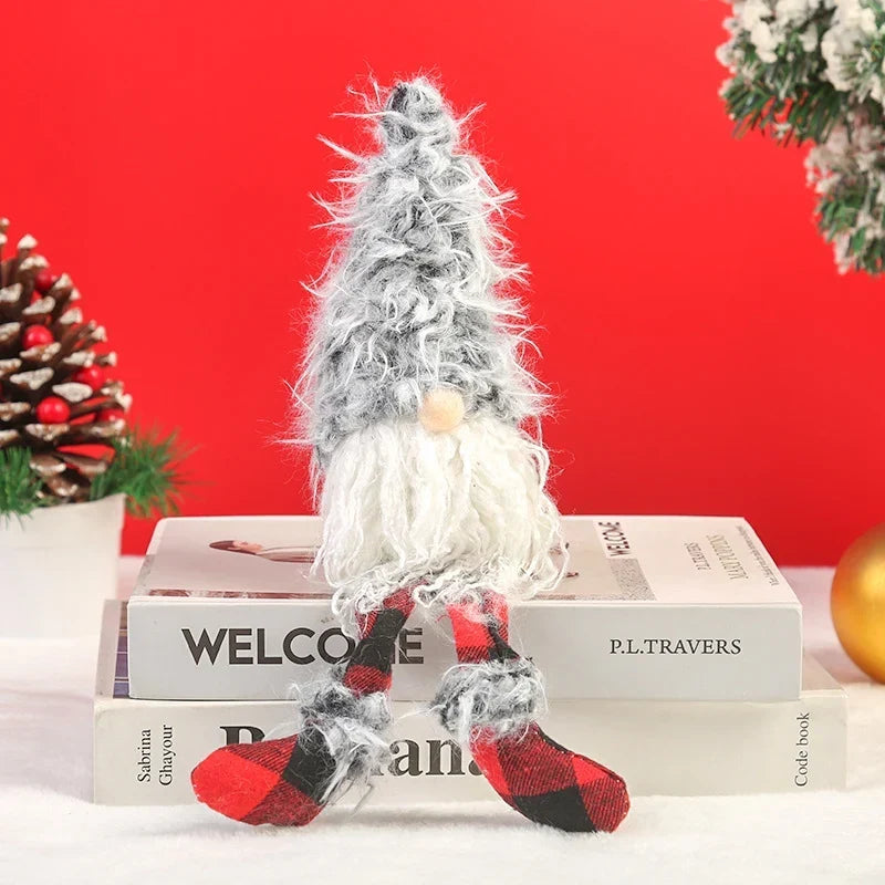 Christmas Doll Handmade Plush Tall Hat