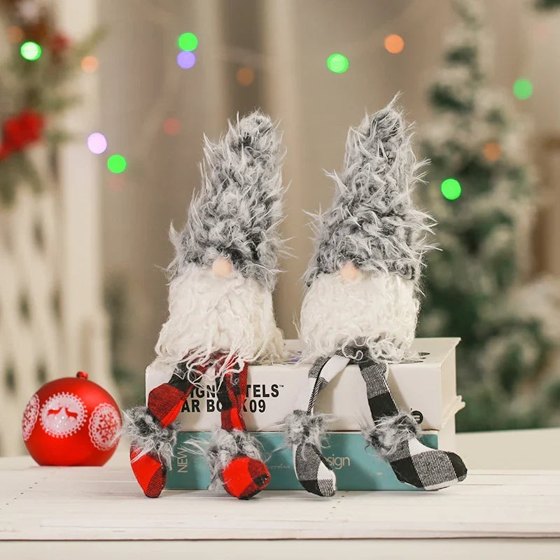 Christmas Doll Handmade Soft Plush Indoor & Outdoor