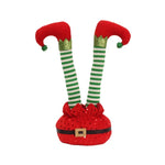 Christmas Elf Decoration Movable Legs Soft Plush