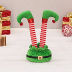 Christmas Elf Decoration Movable Legs Soft Plush