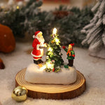 Christmas Figure Integrated Warm LED Lighting