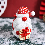 Christmas Figurine Polyresin Weather-Resistant Multi-Color