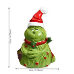 Christmas Figurine Polyresin Weather-Resistant Multi-Color