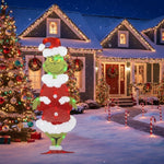 Christmas Garden Decoration LED-Lit Weather-Resistant with Ground Stakes