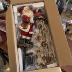 Christmas Garden Light Stakes Solar-Powered Cascading LED Lights