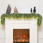 Christmas Garland Artificial Cedar 71-Inch Flexible Branches