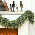 Christmas Garland Artificial Cedar 71-Inch Flexible Branches