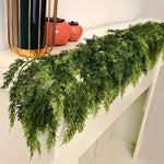 Christmas Garland Artificial Cedar 71-Inch Flexible Branches