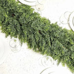Christmas Garland Artificial Cedar 71-Inch Flexible Branches
