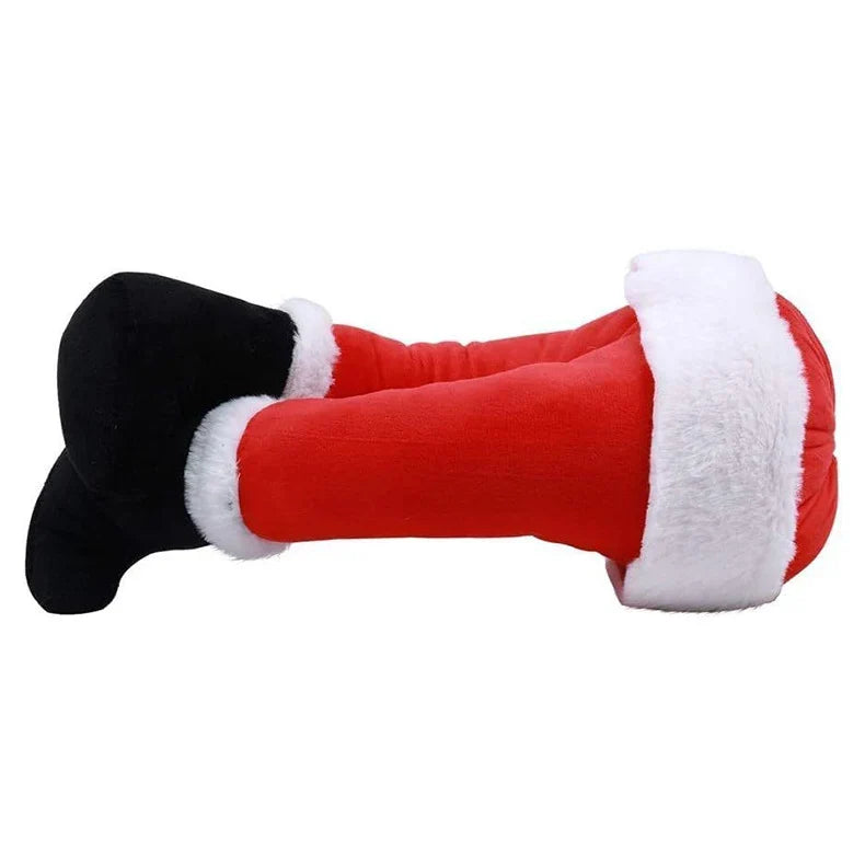 Christmas Gloves Plush Santa Design One Size Fits Most