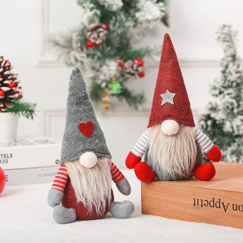 Christmas Gnome Decoration Handcrafted Non-Toxic Polyester