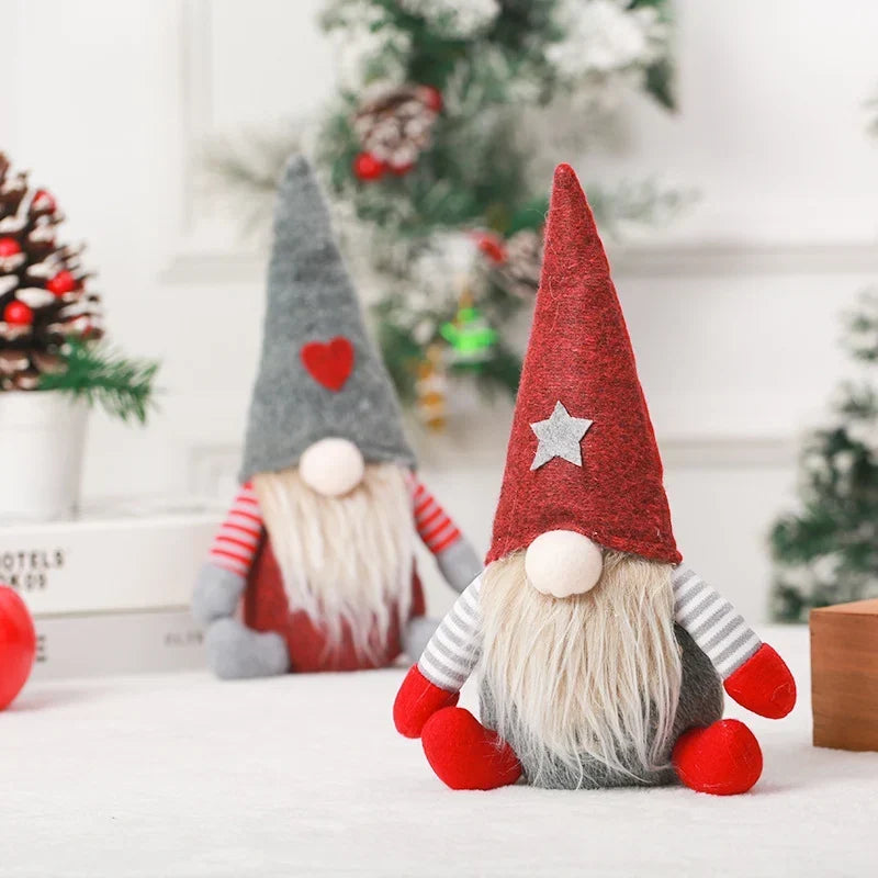 Christmas Gnome Decoration Handcrafted Non-Toxic Polyester