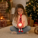 Christmas Gnome Decoration LED Light-Up Festive Accent
