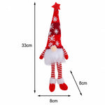 Christmas Gnome Decoration LED Light-Up Festive Accent