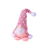 Christmas Gnome Figure White Beard Durable Tabletop Decor