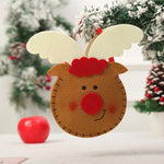 Christmas Gnome Figurine Plush Face & Gift Sack