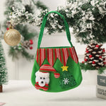 Christmas Gnome Figurine Plush Face & Gift Sack