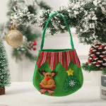 Christmas Gnome Figurine Plush Face & Gift Sack