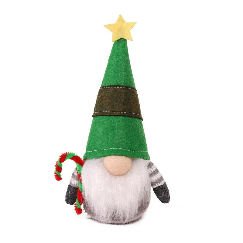 Christmas Gnome Handcrafted Felt Tall Hat