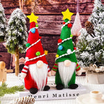Christmas Gnome Plush Gray Hat & Long White Beard