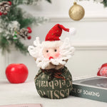 Christmas Gnome Soft Face With Gift Sack