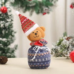 Christmas Gnome Soft Face With Gift Sack