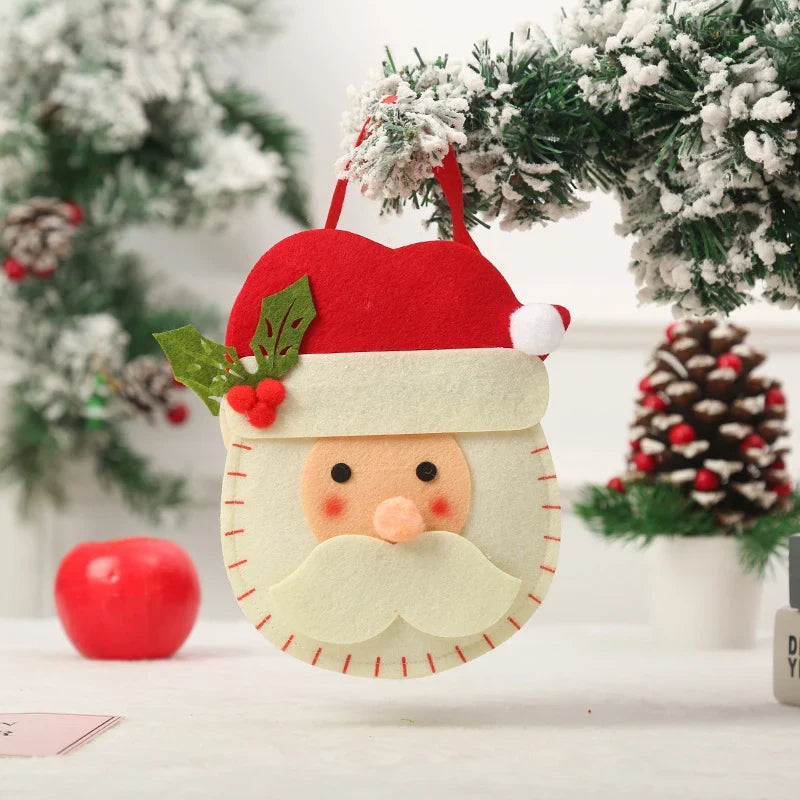 Christmas Gnome Soft Face With Gift Sack