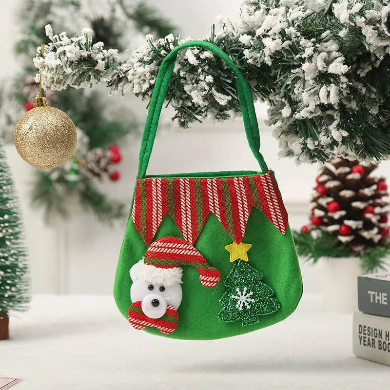 Christmas Gnome Soft Face With Gift Sack
