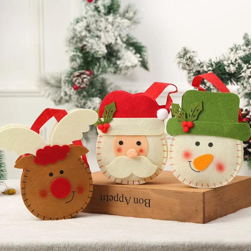 Christmas Gnome Soft Face With Gift Sack