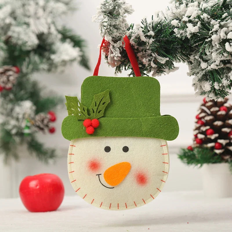 Christmas Gnome Soft Face With Gift Sack