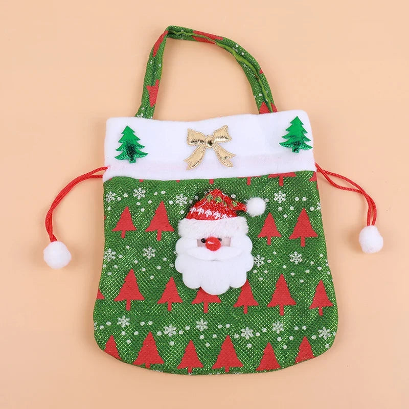 Christmas Gnome Soft Face With Gift Sack
